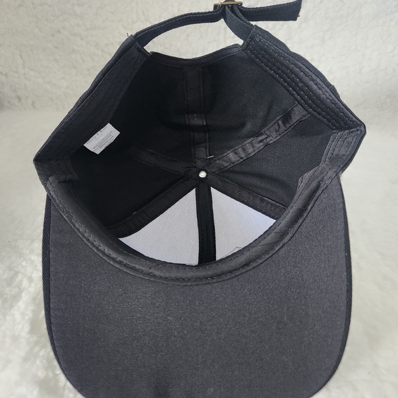 Olivia & Kate Black Cap with Silver Embellished Bow - Picture 3 of 4